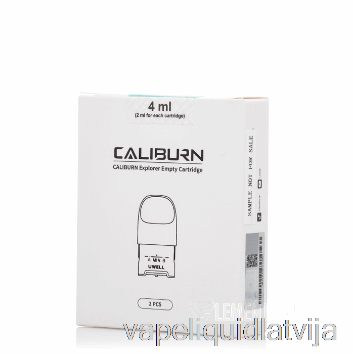 Uwell Caliburn Explorer Nomaiņas Pods Caliburn Explorer Pods Vape šķidrums